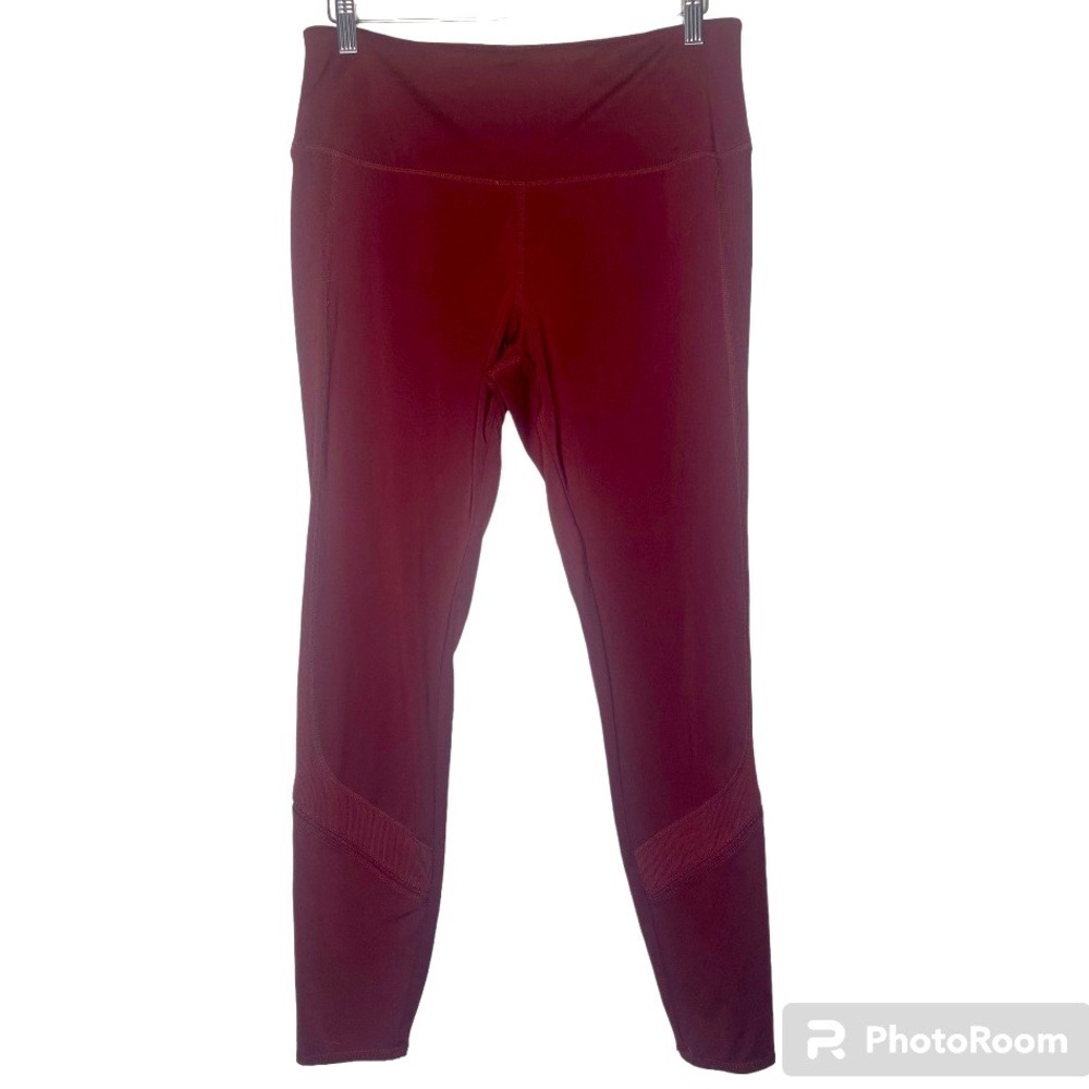 TANGERINE MAROON SPANDEX LEGGINGS SIZE XL